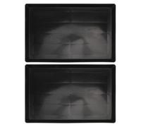 POPETPOP Replacement Tray for Dog Crate and Rabbit Cage Thickened Plastic Bottom Pan with Leakproof Design Suitable for Indoor Small Animal Cages 43X32Cm