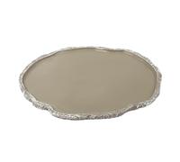 POPETPOP Reptile Feeding Bowl, 18×14×0.7 cm Crawler Pet Feeding Round bowl for Reptile Turtle Tortoise Scorpion Lizard Crabs Pets