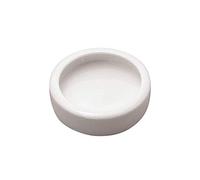 POPETPOP Reptile Food Dish Bowl, Worm Water Dish Small (3.74in) Lizard Gecko Ceramic Pet Bowls