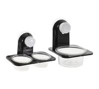 POPETPOP Reptile Water Feeder and Feeding Bowl Pet Supply 2 Sets Sturdy Water Bowl for Spider and Suitable for Terrarium Use