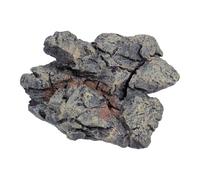 POPETPOP Resin Fish Tank Stone Ornament for Aquarium Decor, Brown Colour, Safe for Pets and Environmentally Friendly, Decorative Rock Accessory for Fish Tanks and Aquariums
