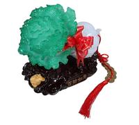 POPETPOP Resin Imitation Jade Chinese Cabbage Ornament Feng Shui Decorative Craft for Home Office Vitality and Luck Enhancing Adornment
