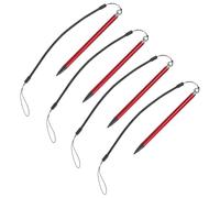 POPETPOP Resistive Stylus Pen High Compatibility 4pcs with Spring Rope Fine Tip for Drawing and Note-taking Portable Stylus Pencil for Touchscreen Devices the Go Use