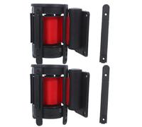 POPETPOP Retractable Belt Barrier with Plastic Card Buckle Structure and Coil Design, Lightweight and Quick Length Adjustment for Stage Edges and Banks, Compact Safety Barrier