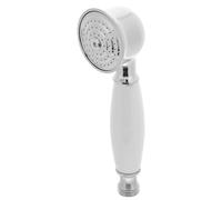 POPETPOP Retro Handheld Copper Shower Head with Universal G1/2 Inch Connector, Vintage Style Bathroom Accessory Featuring Handheld Flexibility and Sturdy Copper Material for Home Use