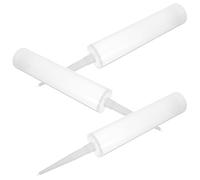 POPETPOP Reusable Caulking Tubes 3 Sets 300Ml Plastic Sealant Bottles for Home Repairs and Small Projects Lightweight and Easy to Clean for-The-Go Use