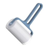 POPETPOP Reusable Clothes Hair Sticky Roller for Pet Hair Removal Blue Sticky Lint Remover for Home and Laundry for Cats and Dogs