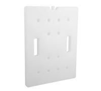 POPETPOP Reusable Ice Cooler Pack 2000g White Plastic Freezer Brick for Commercial and Everyday Use, Versatile Cooler Ice Pack Suitable for Beach, Camping, Picnic, and Fishing