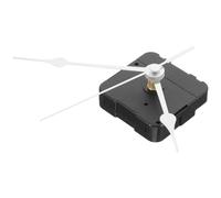 POPETPOP Reverse Quartz Clock Movement Replacement with Battery Operated Mechanism and Complete Clock Making Kit for Retrograde Timekeeping Silver