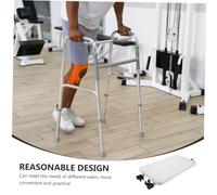 POPETPOP Reversible Walker Seat Replacement with Durable Aluminum Alloy Frame Bath Board Seat for Stable Support and Easy Bathing Walker Part Supply for Enhanced Walking Confidence