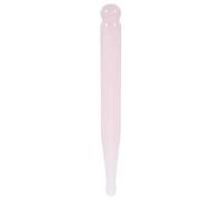 POPETPOP Rose Quartz Facial and Body Acupressure Tool Natural Jade Beauty Scraping Stick for Muscle Tension Relief and Skin Revitalization