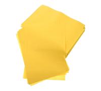 POPETPOP Sacrifice Paper Yellow Sheets 500 11.81X7.87 Inch Smooth Surface for Qingming Festival Ancestor Worship and Funeral Rituals