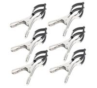 POPETPOP Saxophone Sturdy Indentation Clip Repair Clip Stainless Steel with Non-slip Leather Case for Clarinet and Wind Instruments Maintenance, for Musical Instrument Care