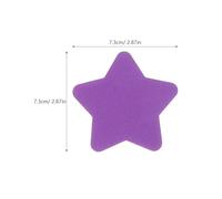 POPETPOP Self Stick Notes Vibrant Sticky Memo Pads 16pcs with Strong Adhesion Star Shaped and Portable Design, Colourful Five-pointed Star Notepads for Office and Home Use for Daily