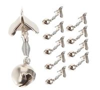 POPETPOP Sets Fishing Rod Alarm Bells Sea Fishing Warning Bells Clips Fish Baits Alarm Night Pcs