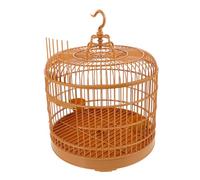 POPETPOP -shaped Hanging Birdcage for Small Pets and Birds, Large and Comfortable Plastic Cage with Stylish Elegant Design, for Pet Owners and Home Decoration