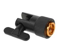 POPETPOP Shock Mount Microphone Holder with Included Nut for Desk Mount Mic Stand, Featuring Secure Connection and Universal Compatibility, for Streaming Setups and Home Recording