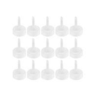 POPETPOP Shrimp Incubator Cap Easy to Install and Safe Hatching Bottle Caps 25pcs for Aquarium Fish, Material for Brine Shrimp Breeding