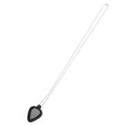 POPETPOP Silicone Guitar Pick Holder Necklace Sturdy Pendant for Guitarists Bass Ukulele Players Stylish Music Jewelry Storage Accessory