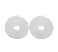 POPETPOP Silicone Vacuum Gasket Replacement Parts 2Pcs White Low Side Seal Gaskets for Home Kitchen Vacuum Sealer Machine Extending Food Freshness and Preventing Waste