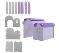 POPETPOP Sleeping Villa Small Pet House Hamster Pvc for Small Pets Comfortable Resting Place and Safe to Play for Hamsters to Rest and Play Year