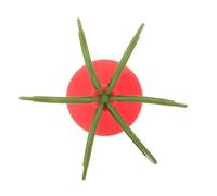 POPETPOP Slow Feeder Dog Bowl Silicone Pet Slow Feeding Bowl Partition Design Antislip Base Prevents Overeating Easy to Clean for Dogs and Pets