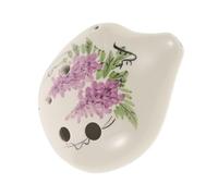 POPETPOP Small for Ceramic Ocarina Instrument Musical Alto 6-hole Wind F Key Portable with Beautiful Sounds and Delicate Chinese Style Design Adults and Beginners