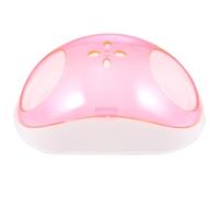 POPETPOP Small Random Pet Sand Chinchilla House Hamster Bath with and Half Bathroom Container and Sand Scoop for Carry Color Home and Outdoor Travel