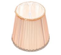 POPETPOP Small Wall Light Shade with Hand-Stitched Decorative Effect Cloth Lampshade Stylish and Elegant Design for Home Use for Wall Lamps and Indoor Lighting