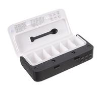 POPETPOP Smart Medicine Reminder Smart Electronic Alarm Clock with LED Time Display Intelligent Power Saving Three-Compartment Large Warehouse for Elderly Medication Management