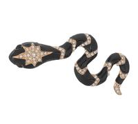 POPETPOP Snake Brooch Metal Animal Pin for Suit Collar Women Hat Scarf Decoration Cute Back Pack Pin