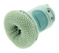 POPETPOP Soap Dispensing Kitchen Dish Brush with Liquid Refill Multi-functional Dish Scrubber for Pots Non-stick Oil Cleaning Tool Light Green Household Kitchen Brush