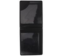 POPETPOP Soft Pu Disabled Certificate Holder Wallet Black Card Protective Cover Sleeve for Disability Id Bank Card Bus Pass Organizer