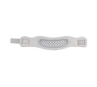 POPETPOP Soft Silicone Brace Short Gray Diamond-Shaped Cervical Support for Home Use Protective Wrap with Function and Pain Relief