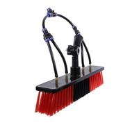 POPETPOP Solar Panel Cleaning Brush Head Water Fed Panel Accessory Flow-through Design Dirt Removal High Windows