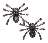 POPETPOP Spider Shoe Jewelry Clips Elegant Alloy Detachable Reusable Shoe Clips for Pumps Female Accessories for Flats and Heels Party Occasion