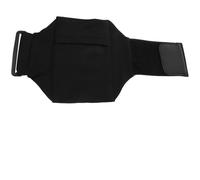 POPETPOP Sports Leg Bag 2Pcs Adjustable Black Calf Pouch with Elastic Phone Holder Band for 5.5-7.5 Inch Mobile Devices Suitable for Cycling and Fitness