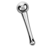 POPETPOP Stainless Steel Facial Ice Roller Cold Globes for Face and Eye Massage Stick Cooling Skin Care Tool for Puffiness Relief and Men’S Facial Therapy