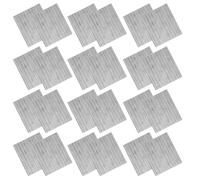 POPETPOP Stainless Steel Miniature Roof Tiles 24Pcs 1/35 Scale Corrugated Model Building for Exhibition Displays DIY Dollhouse and Sand Table Crafts