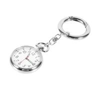 POPETPOP Stainless Steel Nurse Pocket Watch with Glow in The Dark Pointer, Sturdy Glass Face, Suitable for Work Clothes and Holiday, Practical Hanging Watch for Medical Staff