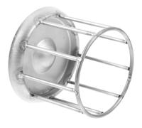 POPETPOP Stainless Steel Reptile Feeding Dish Terrarium Water Bowl Tortoise Food Container Sturdy 304 Stainless Steel Feeder for Tortoises and Lizards Pet Supplies