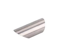 POPETPOP Stainless Steel Slide Bar for Guitar and Banjo Sustain and Excellent Intonation, Silver Metal Finger Slide for Electric Acoustic Instruments, for Country Jazz Blues