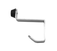 POPETPOP Stainless Steel Windproof Door Stopper with Silent Rubber Anti-Collision Buffer, Wall Mount Door Holder Hook for Home and Office Use