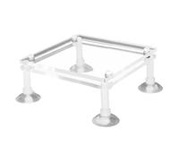 POPETPOP Submersible Pump Shockproof Pad for Fish Tank Transparent Acrylic Rack Holder for Water Pump Sturdy Bracket for Aquarium Accessories Ideal for Fountain and Water Butt Use