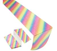 POPETPOP Table Runner Not Easy to Fade or Shrink Rainbow Sequin Elegant Made of Sturdy Polyester for Wedding Party or Valentine's Day Dinner Home Table Decor