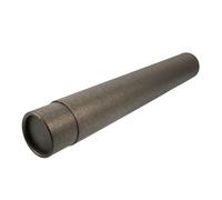 POPETPOP Telescopic Poster Tube End Caps Black and Gold 95cm Length 6.8cm Inner Diameter Portable Art Storage for Artists Suitable for Mailing and Transporting Artwork