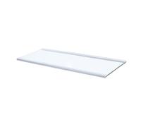 POPETPOP Tempered Glass Refrigerator Shelf Replacement for Indoor Fridge with Sturdy and Design, Versatile Use for Kitchen Cabinet or Bookshelf Organiser, 14.62x5.74 Inches