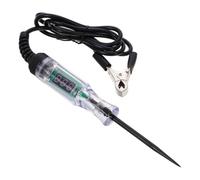 POPETPOP Test Light 6 LED Car Circuit Tester Voltage Display Electrical Tester with Metal Probe, Plastic, for Car and Power Circuits, Electrical Line Testing, Automotive Repairs