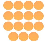 POPETPOP Theatrical Gel Filters 20Pcs Peel and Stick Round Sheets for LED Panel Lights and Nursery Night Light Filter Soft Warm Glow Film for Studio and Home