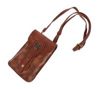 POPETPOP Theft Steampunk Waist Bag for Women Vintage Renaissance PU Polyester Mini Belt Pouch Casual Sporty Outdoor Phone Holder and Travel Purse with Versatile Storage